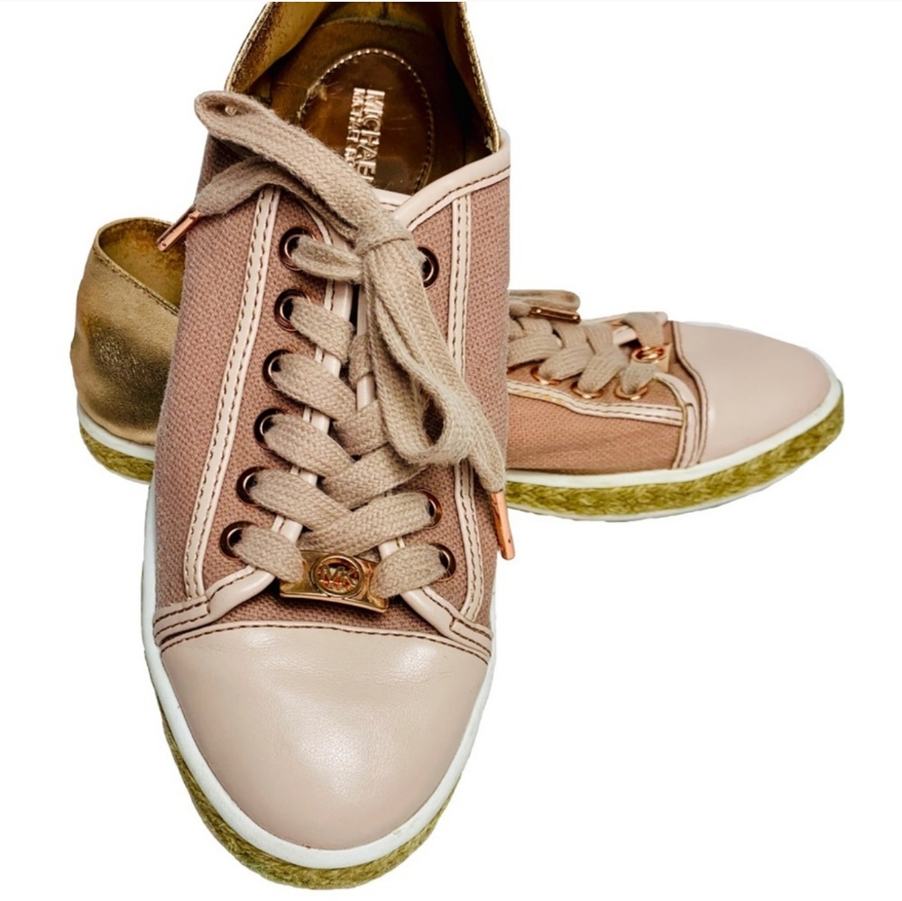 Michael Kors blush pink casual sneakers